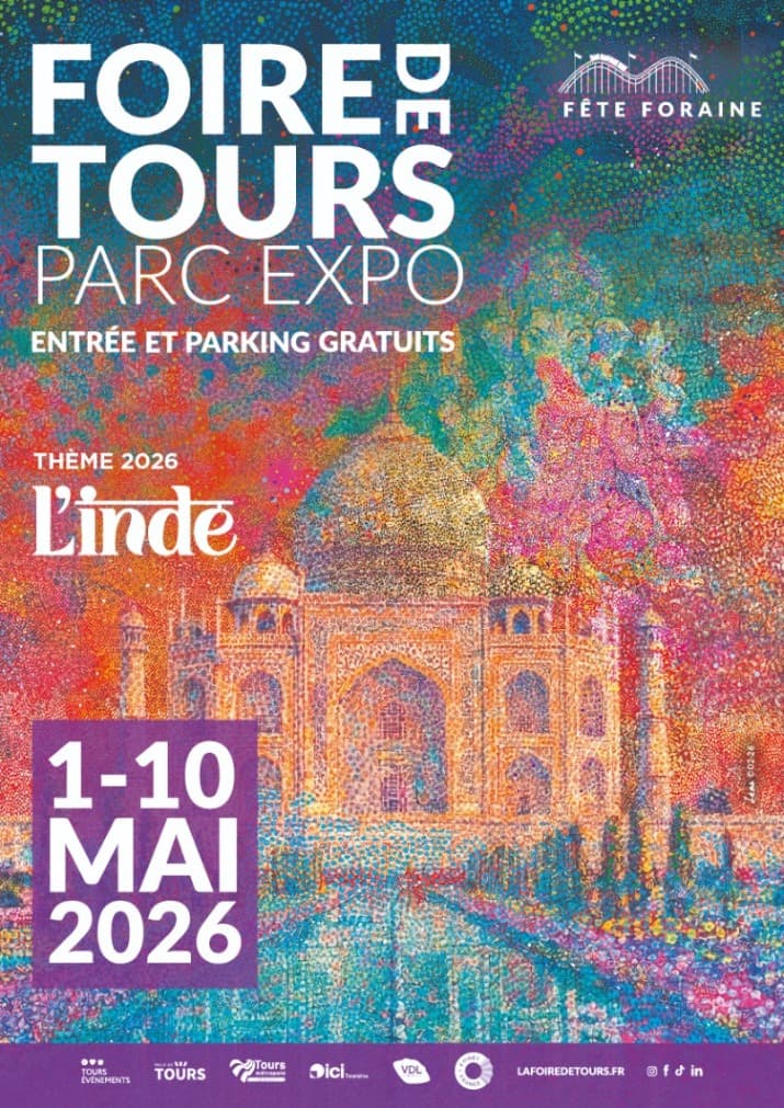 Affiche Foire de Tours 2026